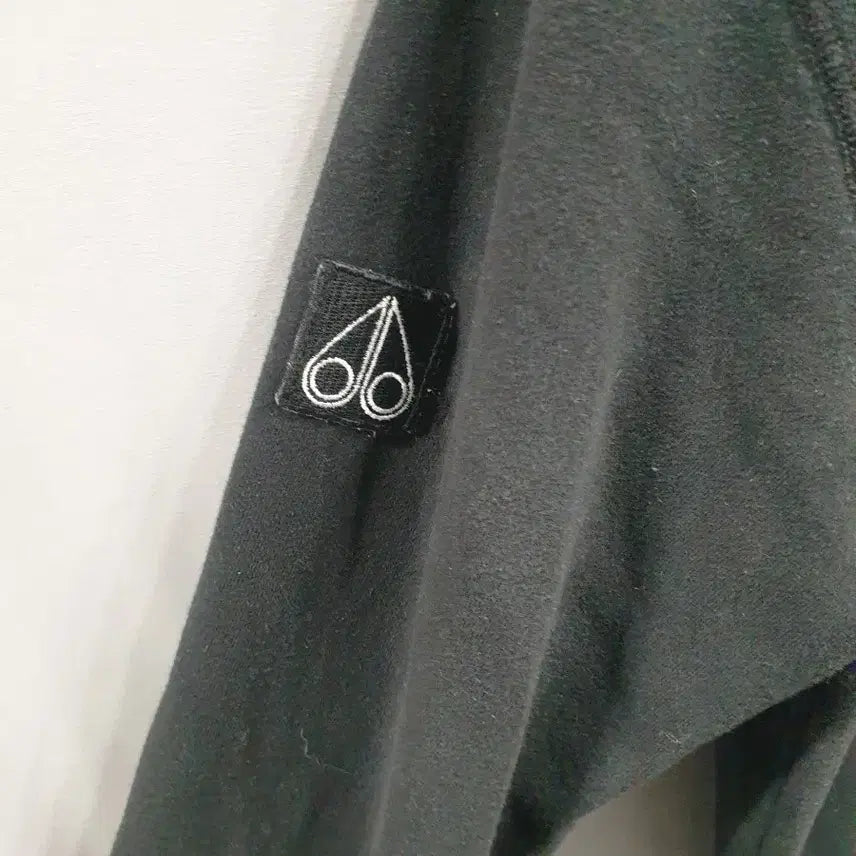 [BUNJANG] Moose Knuckles Black Sweatshirt L / 무스너클 블랙 맨투맨 티셔츠  L