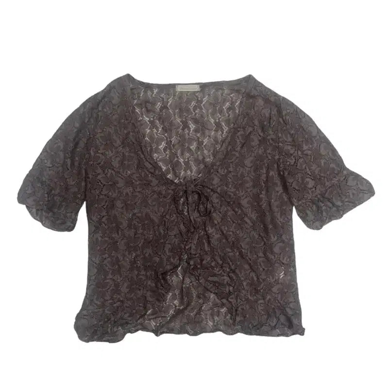[BUNJANG] Vintage Mori Girl Lace Cardigan / Vintage Mori Girl Cardigan