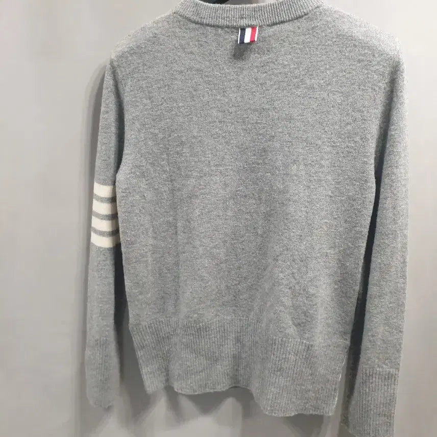 [BUNJANG] Thom Browne Gray Knit Pullover (S) / 톰브라운 회색 니트 풀오버 S