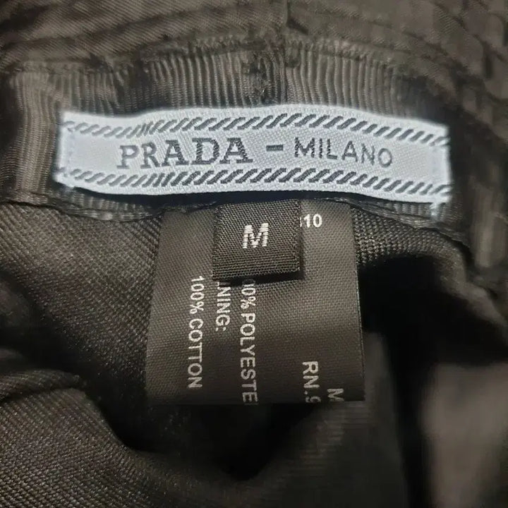 [BUNJANG] Prada Bucket Hat / 프라다 블랙 버킷햇