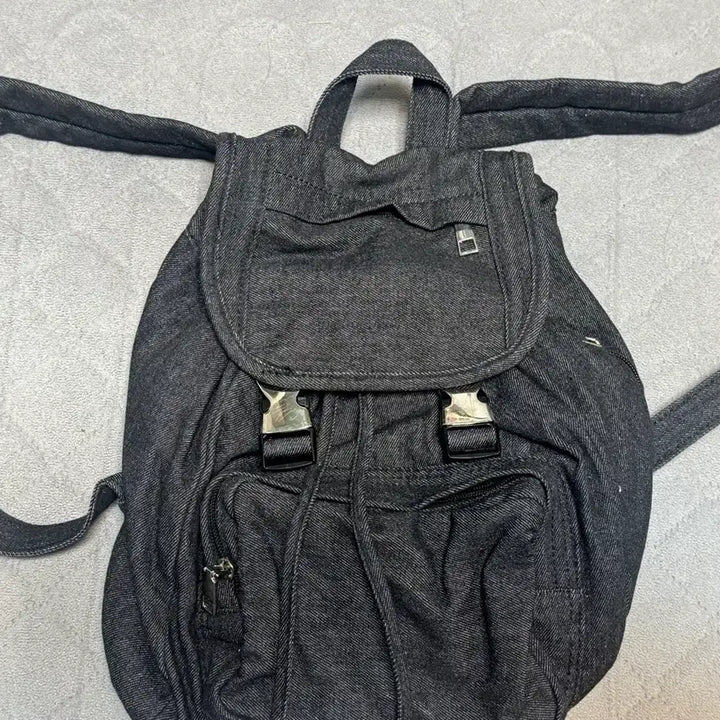 [BUNJANG] Black Denim Bag / 흑청데님 가방