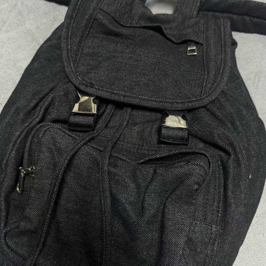 [BUNJANG] Black Denim Bag / 흑청데님 가방