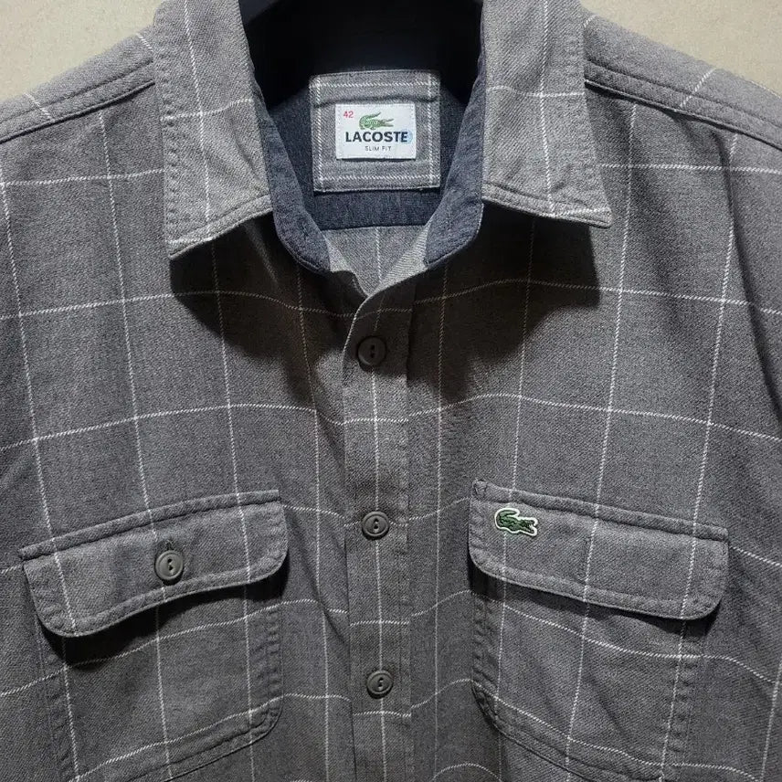 [BUNJANG] Lacoste Shirt 105 / 라코스테  남방  105