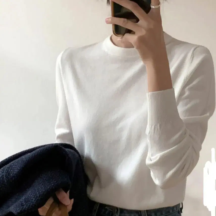 [BUNJANG] Ivory Knit Top / 아이보리 니트