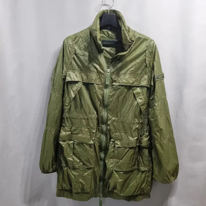 [BUNJANG] Burberry Sport Green Windbreaker Jacket / 버버리 스포츠 그린 바람막이 자켓