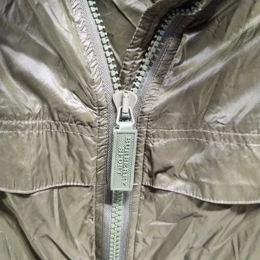 [BUNJANG] Burberry Sport Green Windbreaker Jacket / 버버리 스포츠 그린 바람막이 자켓