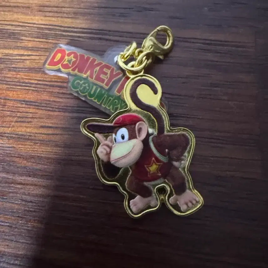 [BUNJANG] Universal Japan Diddy Kong Acrylic Keyring / 유니버셜 재팬 동키콩 디디콩 아크릴 키링