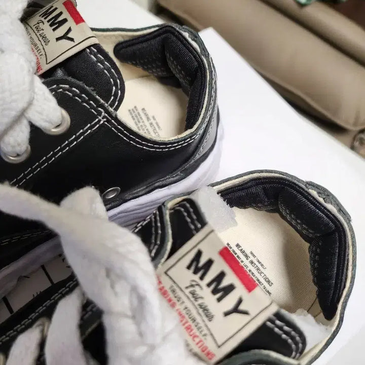 [BUNJANG] Mihara Yasuhiro Peterson 23 Leather Sneakers / 미하라야스히로 피터슨23 레더 38