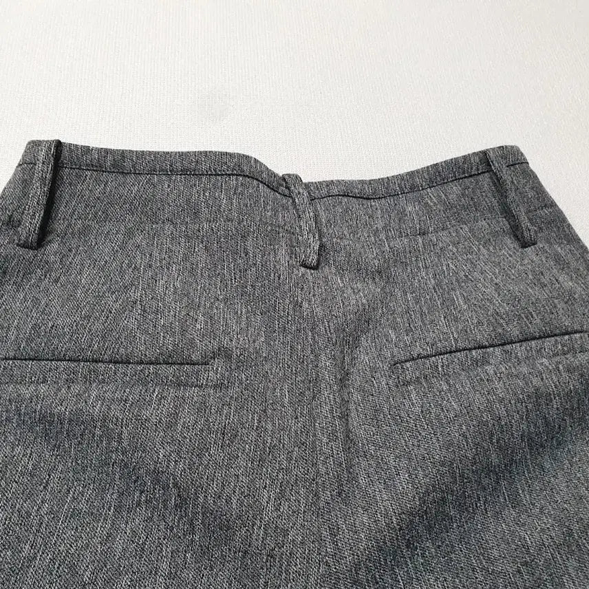 [BUNJANG] Izzatbaba Wide Leg Slacks Pants, Gray / 아이잗바바 와이드 팬츠 슬랙스 허리26