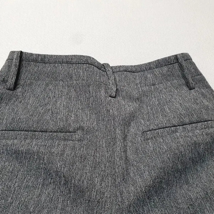 [BUNJANG] Izzatbaba Wide Leg Slacks Pants, Gray / 아이잗바바 와이드 팬츠 슬랙스 허리26
