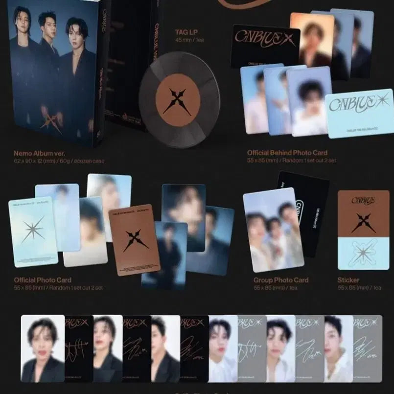 [BUNJANG] CNBLUE X Album Nemo Version / 씨엔블루 CNBLUE 미니10집 [X] Nemo ver.