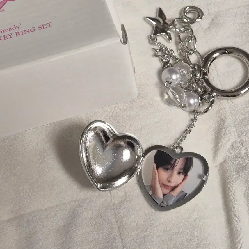 [BUNJANG] NCT WISH Riku Heart Pendant Keyring / 엔시티위시 리쿠 하트팬던트 키링