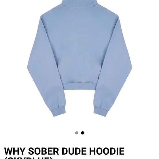 [BUNJANG] XENOREPORT Sky Blue Hooded Zip-up Jacket / XENOREPORT 후드집업