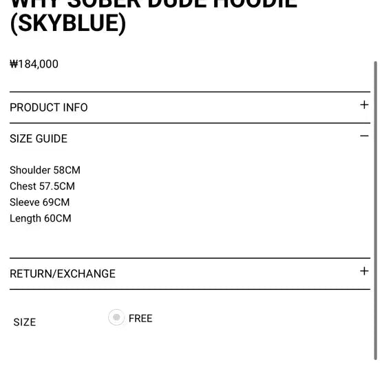 [BUNJANG] XENOREPORT Sky Blue Hooded Zip-up Jacket / XENOREPORT 후드집업