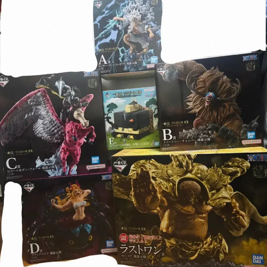 [BUNJANG] One Piece EX Ichiban Kuji Figure Set: The Devil Within / 원피스 EX 제일복권 피규어 세트 악마를품은자들