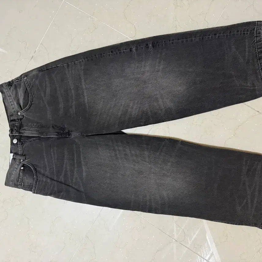 [BUNJANG] H&M Super Baggy Jeans Black / h&m 수퍼 배기 진 블랙