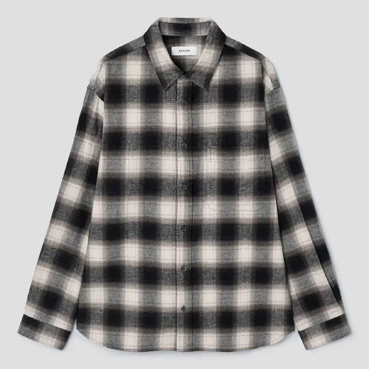 [BUNJANG] Beaker Check Shirt / 비이커 체크 셔츠 3