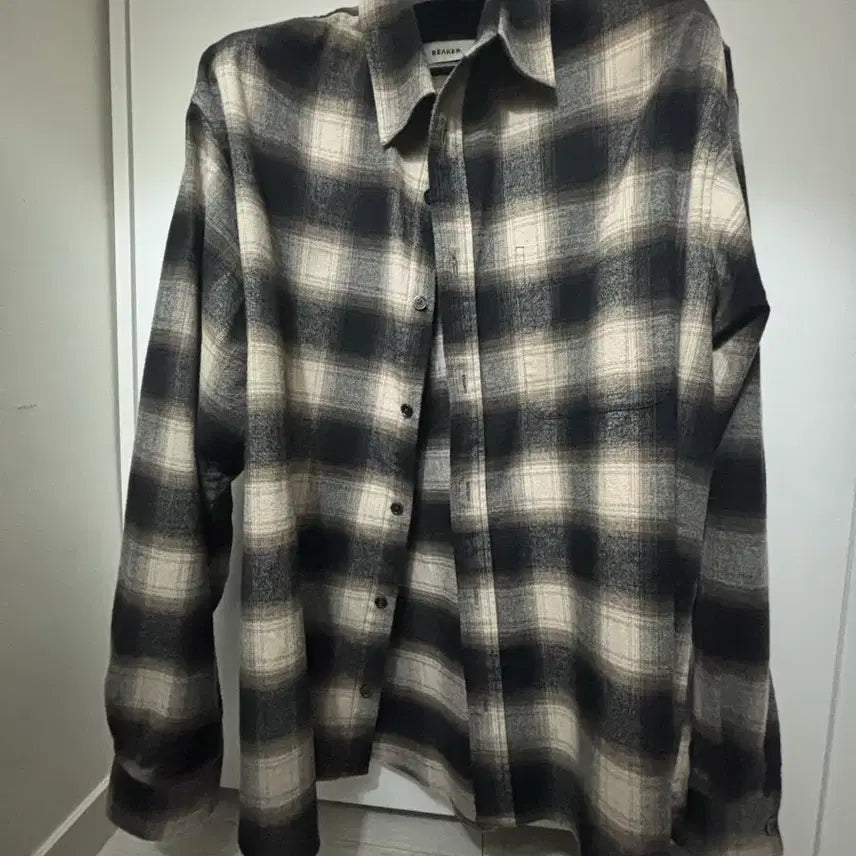[BUNJANG] Beaker Check Shirt / 비이커 체크 셔츠 3