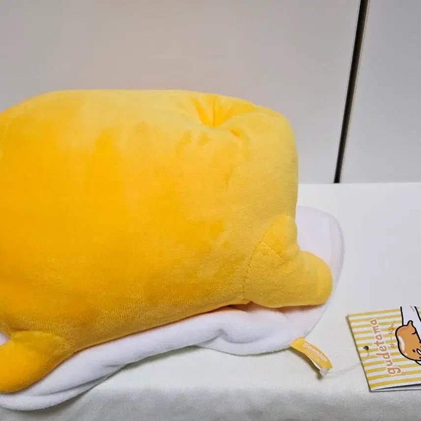 [BUNJANG] Sanrio Gudetama Plush Doll & Spoon Keychain Bundle Set / 고전 구데타마 봉제인형 + 스푼 키링 산리오 찐팬 오세요