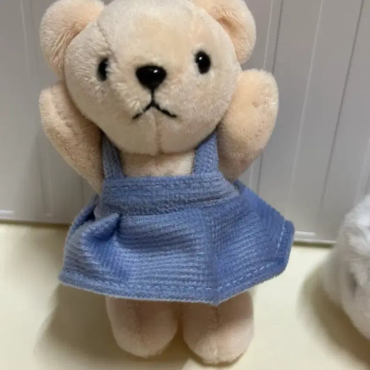 [BUNJANG] Huggable Bear Keyring / 팔다리움직이는 곰인형키링/헤이베어키링(베이지)/허그베어키링(흰곰,갈색곰