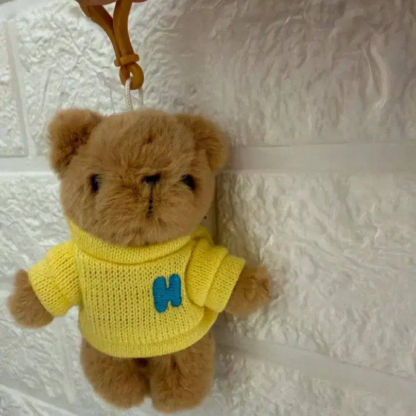 [BUNJANG] Huggable Bear Keyring / 팔다리움직이는 곰인형키링/헤이베어키링(베이지)/허그베어키링(흰곰,갈색곰