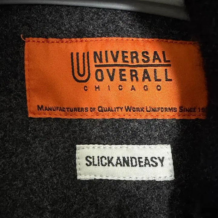 [BUNJANG] Universal Overall Tanker Jacket Black L / 유니버셜오버롤 탱커자켓 블랙 L