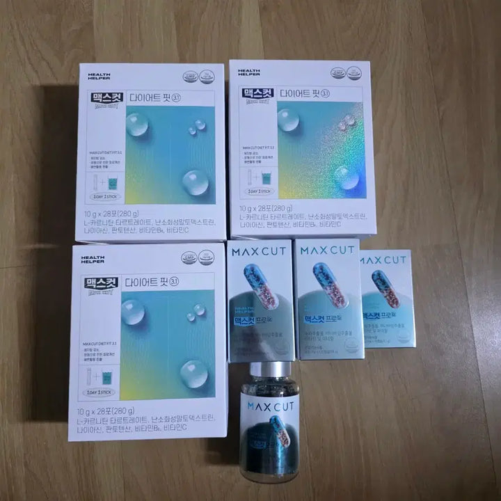 [BUNJANG] Maxcut Pro Chrome & Emerald Water Bundle Set / 맥스컷 프로 크롬 2박스 + 맥스컷 에메랄드워터2박스