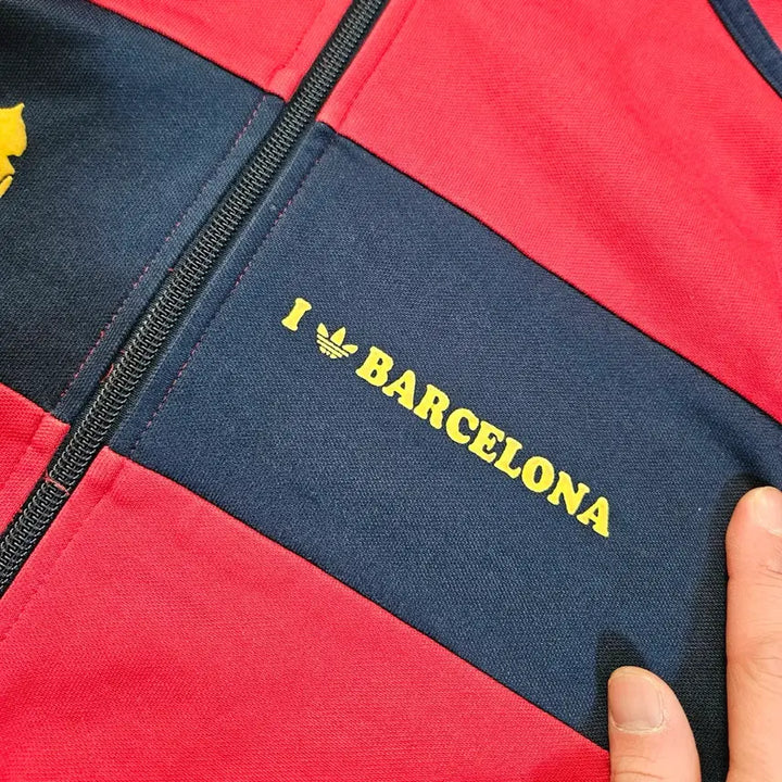 [BUNJANG] Adidas Barcelona Track Top Jersey / 아디다스(Adidas) 올드스쿨 바로셀로나 트랙탑 저지