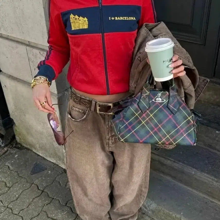 [BUNJANG] Adidas Barcelona Track Top Jersey / 아디다스(Adidas) 올드스쿨 바로셀로나 트랙탑 저지