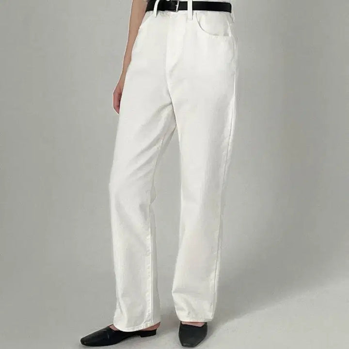 [BUNJANG] Ganesra Nuos Denim Ivory Short XS / 가내스라 누오스 데님 아이보리 숏 XS