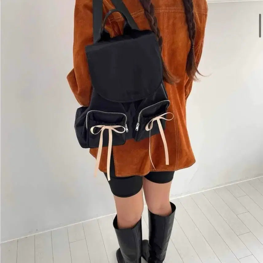 [BUNJANG] FRILCA Beige Ribbon Brooch / 프릴카 FRILCA 리본 브로치 베이지