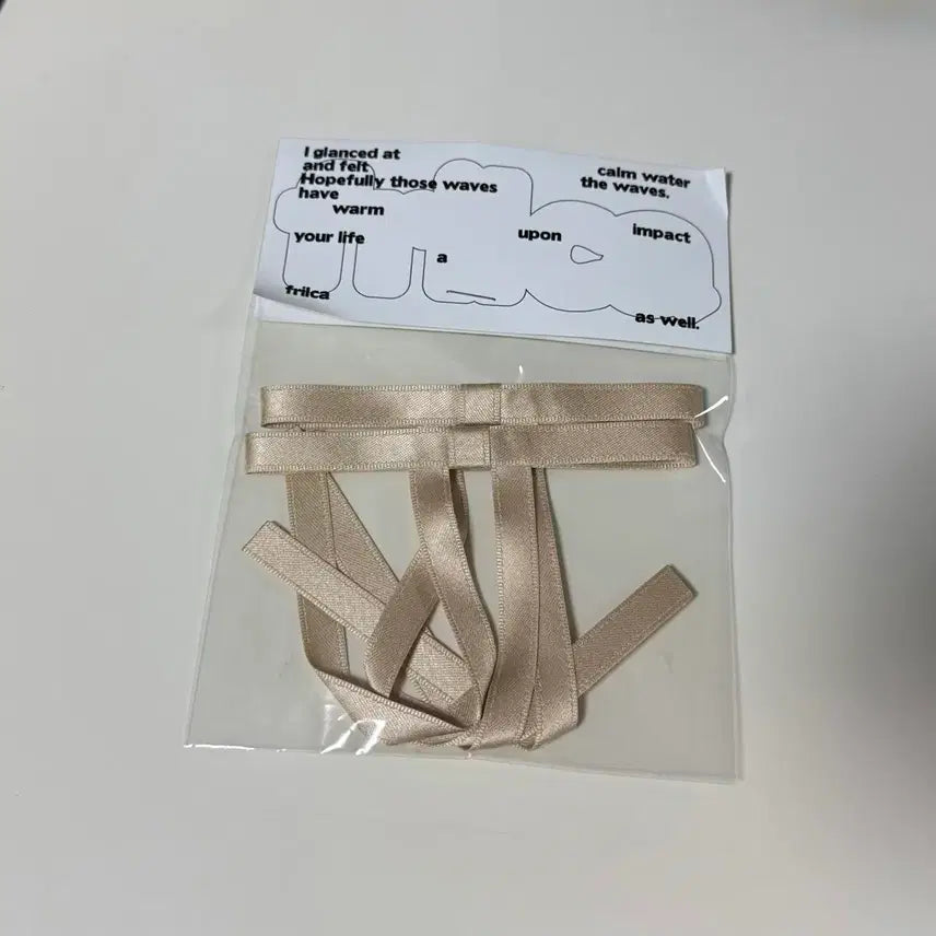 [BUNJANG] FRILCA Beige Ribbon Brooch / 프릴카 FRILCA 리본 브로치 베이지