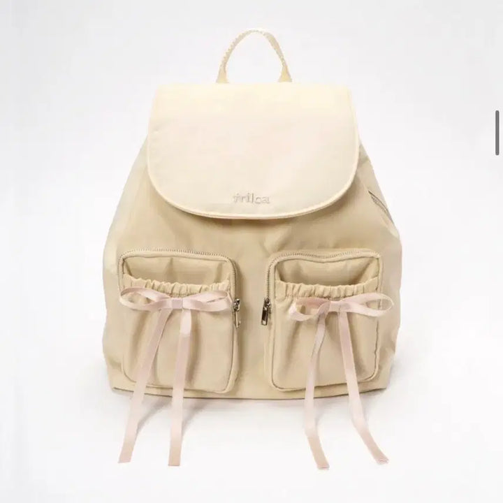 [BUNJANG] FRILCA Beige Ribbon Brooch / 프릴카 FRILCA 리본 브로치 베이지