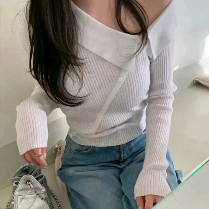 [BUNJANG] Bernie Ivory Knit / 베르니 Ive Knit ivory