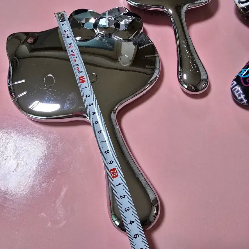 [BUNJANG] Hello Kitty Hand Mirror & Brush / 헬로키티 손거울 & 브러쉬 (개당)