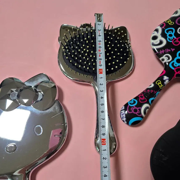[BUNJANG] Hello Kitty Hand Mirror & Brush / 헬로키티 손거울 & 브러쉬 (개당)