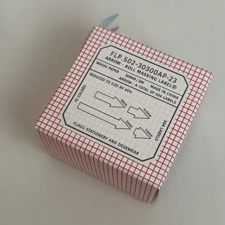 [BUNJANG] Flagg Arrow Masking Tape Sticker Set / 통으로판매)flagg 롤 스티커 마스킹 라벨 다꾸 -arrow 화살표