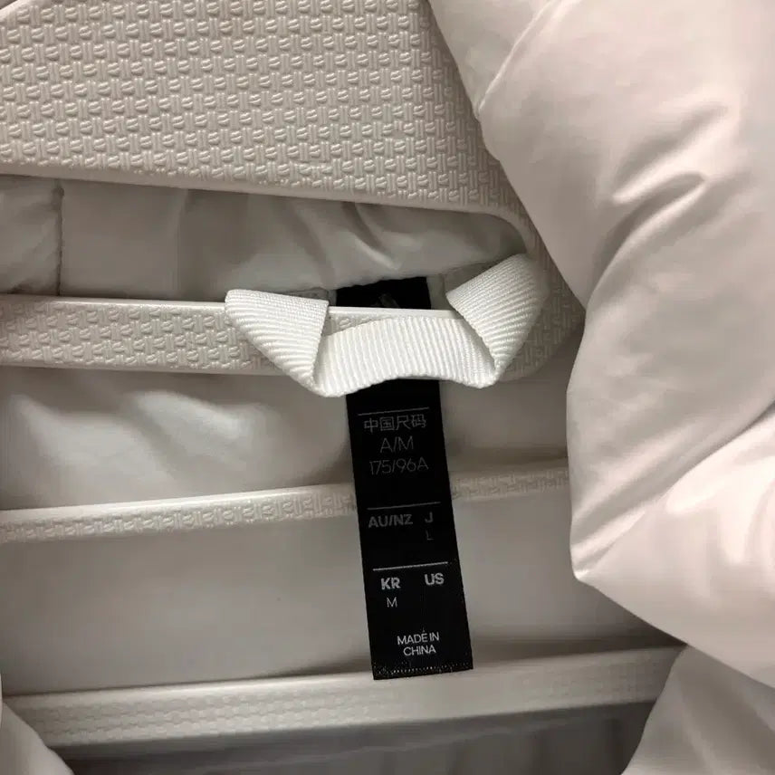 [BUNJANG] Adidas 3-Stripes Long Padded Jacket White (M) / (실사첨부) 3s 아디다스 롱패딩 화이트 M