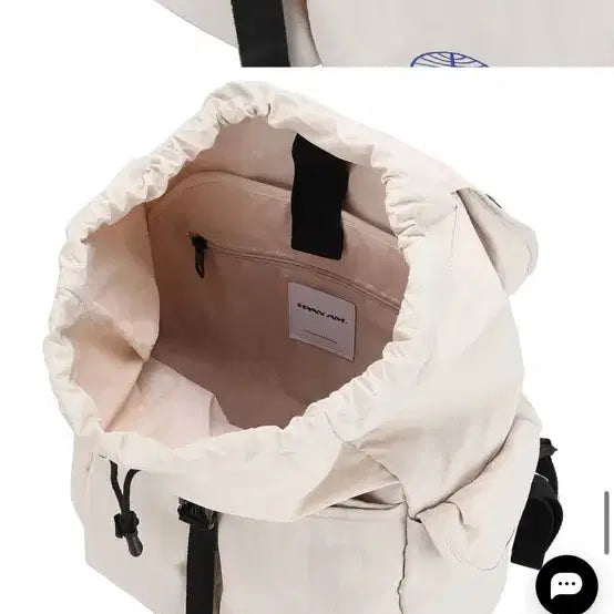 [BUNJANG] Pan Am Beige Backpack / 팬암 베이지 백팩
