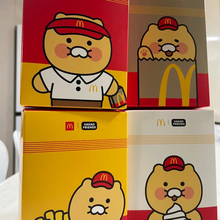 [BUNJANG] McDonald's Chunshik Collaboration Doll Bundle Set / 맥도날드 춘식이 콜라보 인형 세트