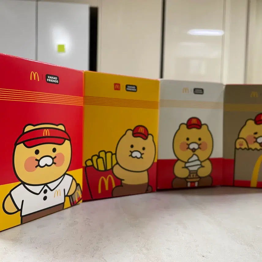 [BUNJANG] McDonald's Chunshik Collaboration Doll Bundle Set / 맥도날드 춘식이 콜라보 인형 세트