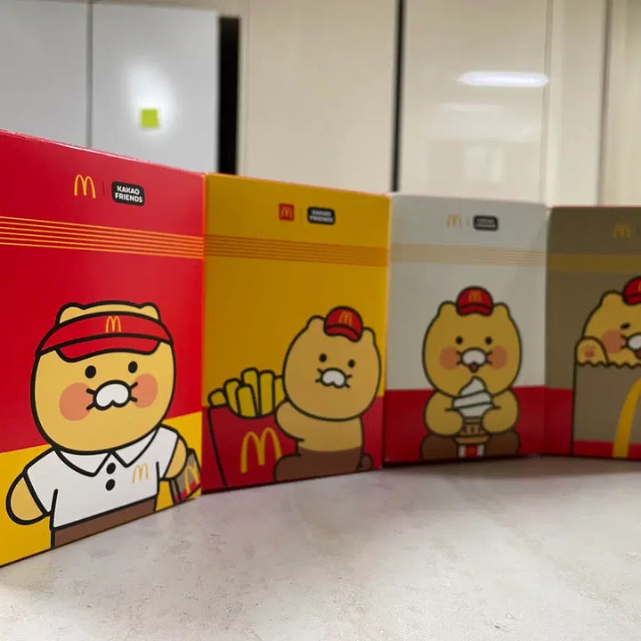[BUNJANG] McDonald's Chunshik Collaboration Doll Bundle Set / 맥도날드 춘식이 콜라보 인형 세트