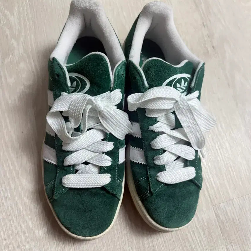 [BUNJANG] Adidas Canvas Green / 아디다스 캠버스 그린