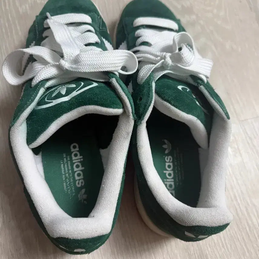 [BUNJANG] Adidas Canvas Green / 아디다스 캠버스 그린
