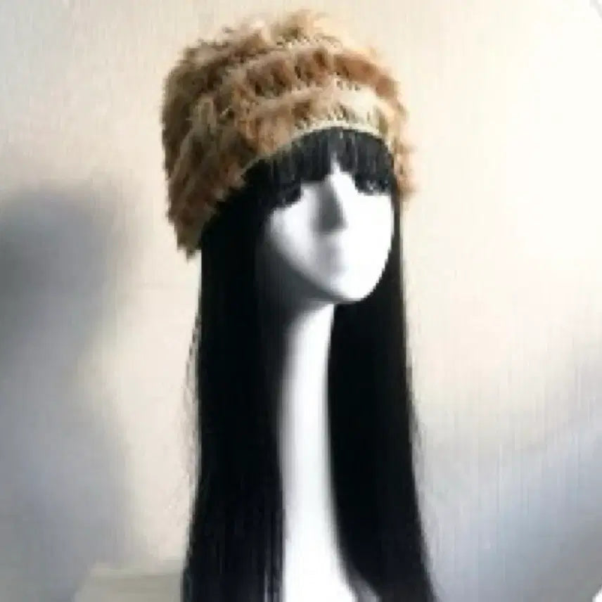 [BUNJANG] Vintage Mori Rabbit Fur Beanie / 빈티지 히피 모리 레빗 퍼 비니