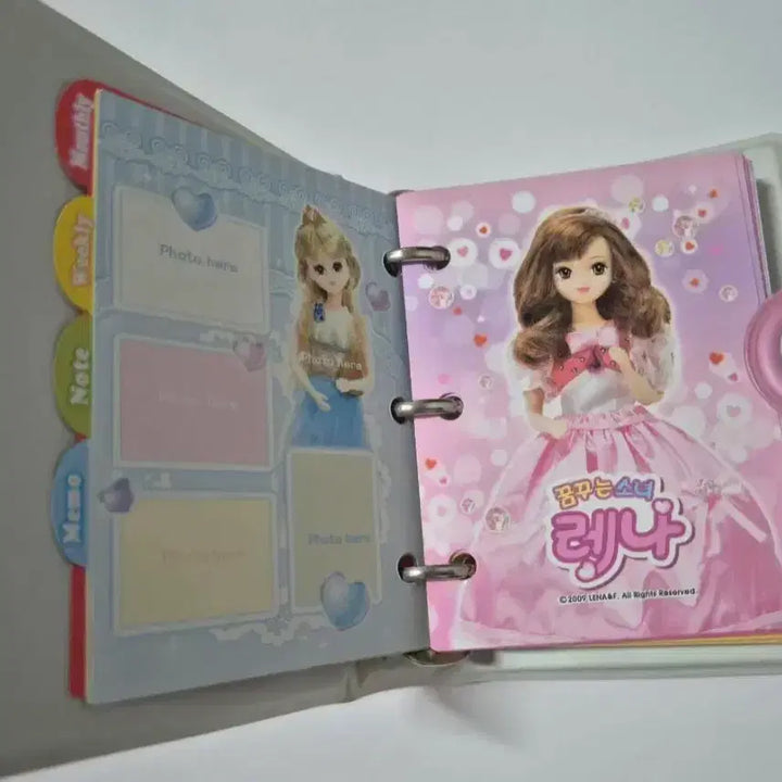 [BUNJANG] Rena 3-Ring Binder Diary / 고전문구 레나 3공 다이어리