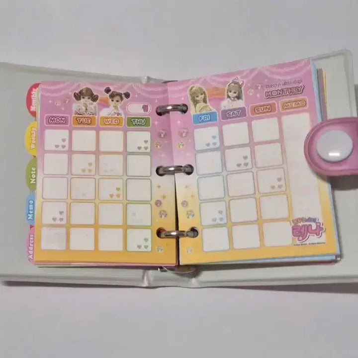 [BUNJANG] Rena 3-Ring Binder Diary / 고전문구 레나 3공 다이어리