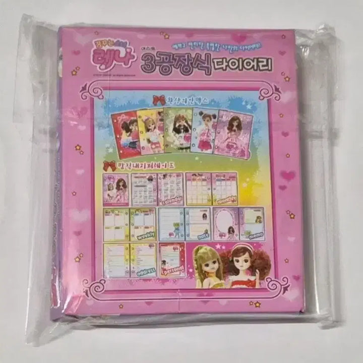 [BUNJANG] Rena 3-Ring Binder Diary / 고전문구 레나 3공 다이어리