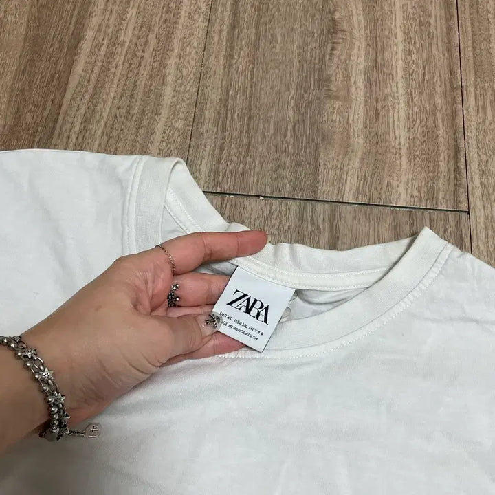 [BUNJANG] ZARA Color Block T-shirt / 자라 배색 티셔츠