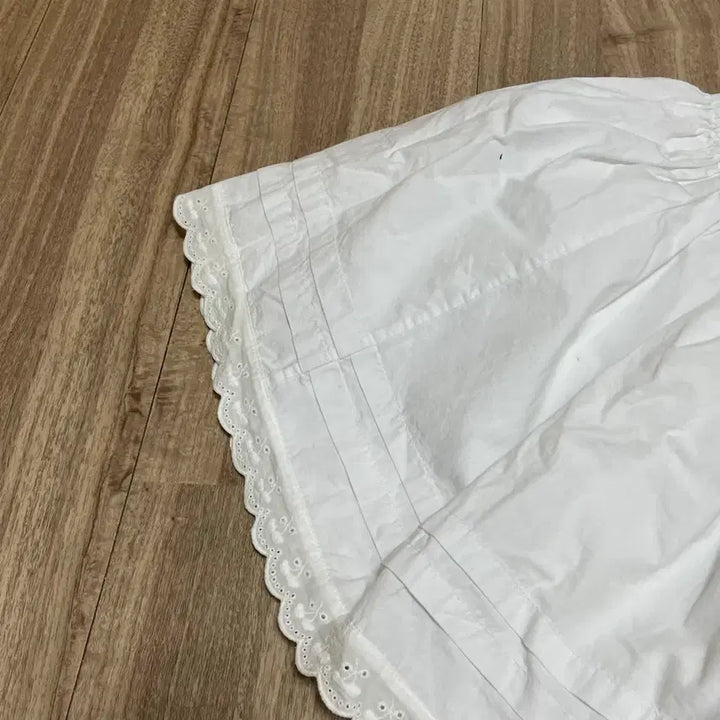 [BUNJANG] White A-Line Skirt / 화이트 A라인 스커트